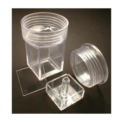 China PS Supply Customized Services Transparent Square Egg Maker Press Egg Cuber for sale