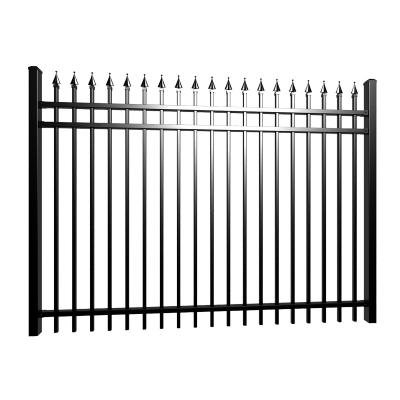 China High Quality 6ft 8ft Ornamental High Strength Zinc Galvanized Steel Easily Assembled Fencece for sale