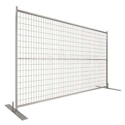 China Easily Assembled Galvanized Outdoor Temporary Construction Canada Fence Security Panels for sale