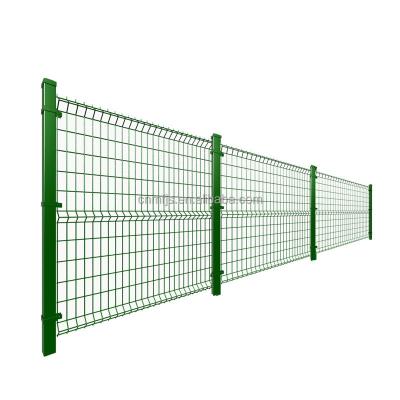 China 3d Curved Wire Welded Galvanized Steel Easily Assembled Mesh Fence for sale