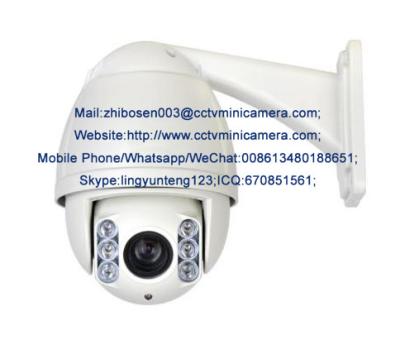 중국 1/2.5 CMOS 4 Inch Metal Case IP66 Waterproof PLC PTZ Camera 2.0MP 4X Digital Zoom 판매용