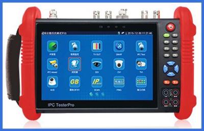 China Ip/Sdi/Cvi/Tvi/Ahd Tester 7 Inch Ips Hd Full View Capacitive Touch Screen With Wifi zu verkaufen