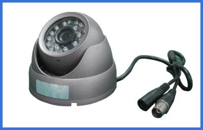 China Metal housing Analog dome camera CMOS 900TVL IR indoor 10 meters distance 24 pcs LED lamp for sale