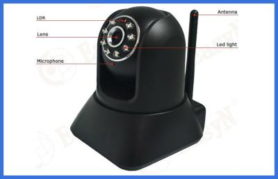 China De multi functionele Draadloze Ip Camera's van H.264 met Audio, de afstand 10m van IRL Te koop