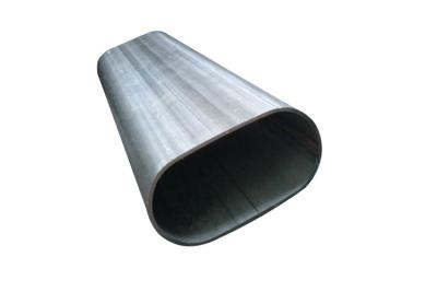 China Tubo de aço oval liso soldado galvanizado 0.2mm-2.5mm S235J S355J à venda