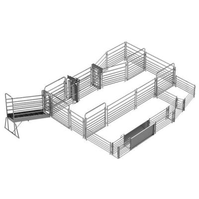 China Os rebanhos animais galvanizados portáteis que cercam o ODM do OEM galvanizaram a cerca ST35 ST52 do gado à venda