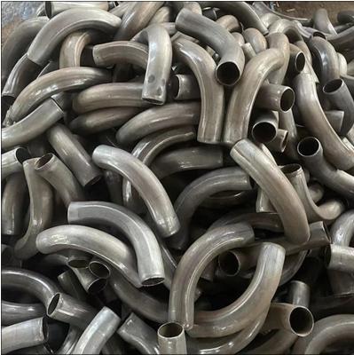 China 1mm-7.5mm Bending Steel pipe process Galvanized Steel Pipe Oval Cold Rolled SS bend pipe for sale