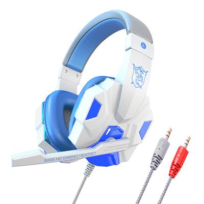 China Headphone Free Sample RGB Gaming Headphones USB Wired Surround - Stylish Noise Canceling Gaming Headset With Mic For Game Computer for sale