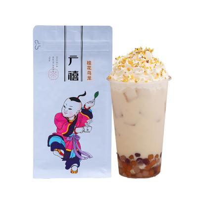 China Tea Bags 5g*20 Bags Sweet Osmanthus Flavor Oolong Tea For Milk Tea Pyramid Heat Seal Triangle Empty Nylon Tea Bag for sale