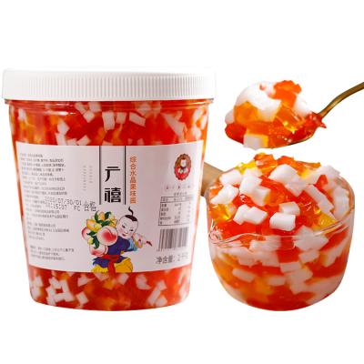 China 2kg Crunchy Multi Color Jelly Topping For Konjac Bubble Tea, Smoothie, Fruit Juice for sale