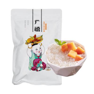 China Bubble Tea 1kg Double Bliss Fast Cooking Sago Seeds Mini / Sgao Tapiocal Pearls For Bubble Tea Ingredients Or Dessert for sale