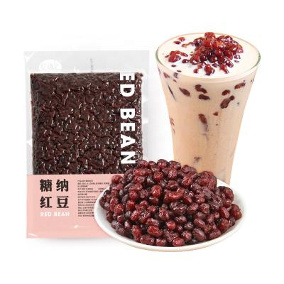 China 2.5kg precooked Yiyuanji sweetened red beans for bubble tea raw materials for sale