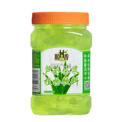 China Hot Sale Granule 950g Guangcun Aloe Vera Pulp Granules For Bubble Tea for sale