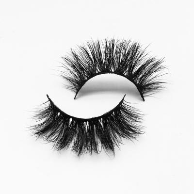 China Other Wholesale Best Quality Soft 5D Mink Lashes Handmade Cotton Band Mink Lashes for sale