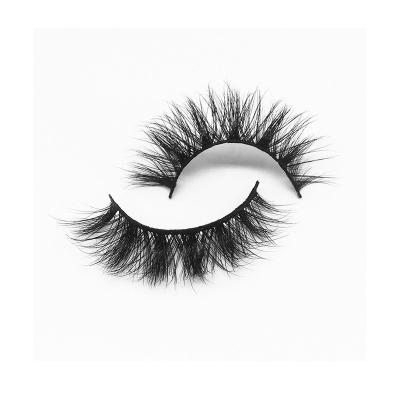 China The other style natural high quality high quality cheap direct wholesale Mink Strip Eyelashes 3D false eyelashes from factory for sale