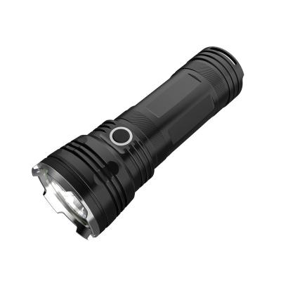 China Camping High Power 3000lumen XM-L2 3LED 6063 Series Aluminum Alloy LED Rechargeable Flashlight Multi-functions 30Watt LED Flashlight for sale