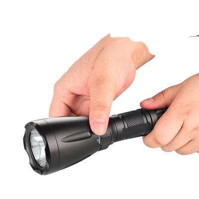 China Factory Supply 600lm Zoom Torch LED Rechargeable Flashlights and Waterproof Led Dive Light Torch Outdoor Camping Hiking Walking Dive for sale