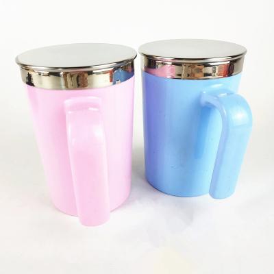 China Wholesale Stocked Metal Mug Stainless Steel Coffee Mug Water Cup With Handle for sale