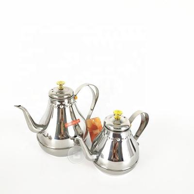 China Sustainable Wholesale Gold Palance Stainless Steel Long Spout Pour Over Drip Coffee Kettle for sale