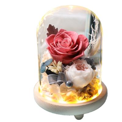 China Valentine's Day Hot Sale Preserved Flower Eternal Rose Gifts for Women, Her, Daughters, Mother's Day, Valentine's Day for sale