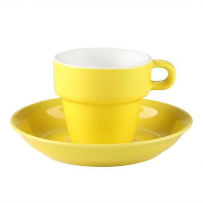 China New bone china exquisite shiny colorful cheap tea coffee cups and saucers/ceramic cup and saucer set for sale