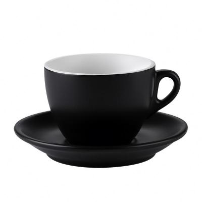 China New Bone China 2020 New Design Coffee Cup And Saucer Ceramic Coffee Cup for sale