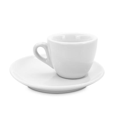 China Viable Cheap Ceramic Tea Cup And Saucer Set Porcelain Tea Coffee Cup With Biscuit Saucer Set for sale