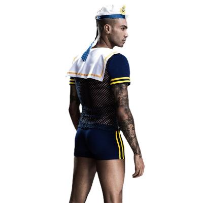 China Sailor Uniform Sexy Set Sexy Men's Lingerie Suit Others Navy Sexy Adult Nightclub Transparent Equipment for sale