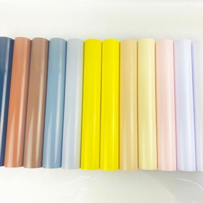 China Cut and Widely Used Solid Vinyl Self Adhesive Decorating Fabric Vinyl New for sale