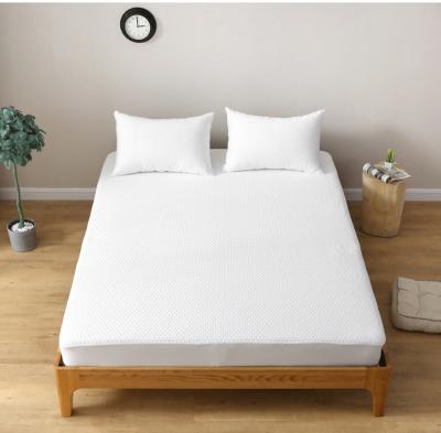 China Jacquard Double Knitted Beauty Bed Mattress Protector COTTON Mattress Protector for sale