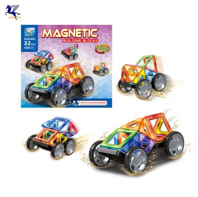 China DIY Educational Toys Plastic Magnetic Building Blocks Play Puzzle Game Toys For Children WZ-A6223A for sale