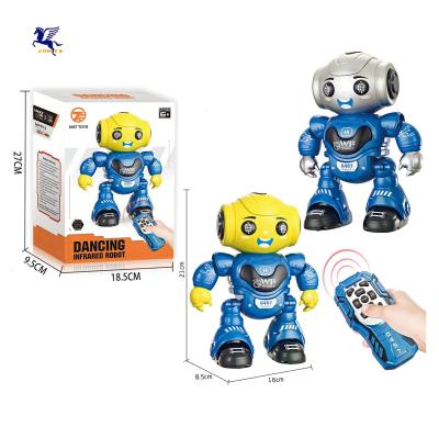 China Mulit Function Battery Operated Robot Toy Plastic Toys Robot For Children Educational Intelligent RC Toy Programming Robot for sale