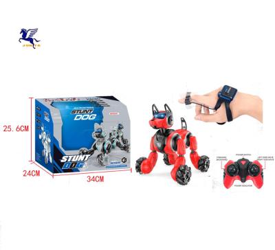 China Amazon Remote Control Stunt Dog RC Model 2.4G rc animal toys for kids for sale