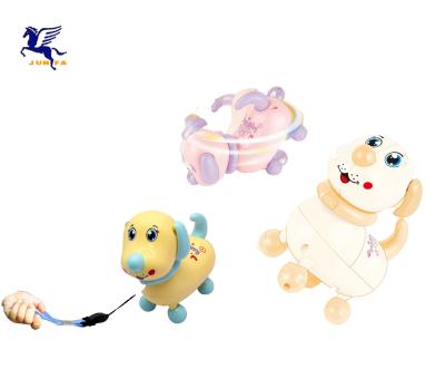 China Cartoon Toy Children's Toy Dog Leash Walking Puppy Electric Flashing Can Sing and Dance Mechanical Simulation Teddy Dog Music Dog for sale