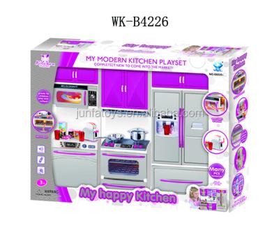 China plastic plastic toy my modern kitchen play set for sale