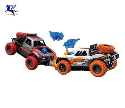 China New Items 1:36 Pull Back Crash Diecast Car With Music Light Kids Games Boy Funny Competitive Toys Combine Ejection Toys WT-07834 for sale