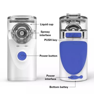 China For Home Use Smart Mini Portable Mesh Nebulizer Ultrasonic Mini Atomizer Compressor Medical Nebulizer for sale