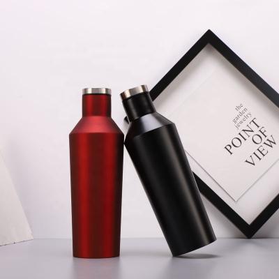 China Stainless Steel Vacuum Flask Sustainable Bottle 500MLmini Wine Bottle for sale