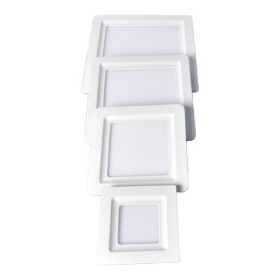 China Factory Manufacturing Minimalist Anti-glare Square Recessed Led Single Panel Light For Indoor Office for sale