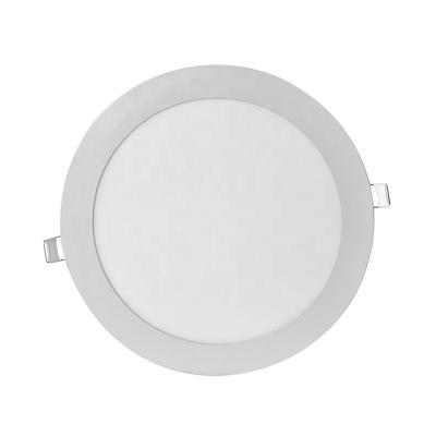 China Modern Ultra Thin Round Led Panel Light LED Flat Panel Lighting Modern Recessed Led Ceiling Light for sale