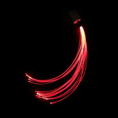 China Lighting Decoration PMMA 1.0mm Plastic Optical Fiber 0.75mm With Led Emitter Machine For Lighting Decoration for sale