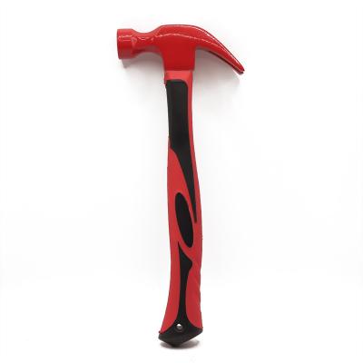 China Cover Hammer GK-E003 FIBERGLASS STANLEY HANDLE CLAW HAMMER for sale