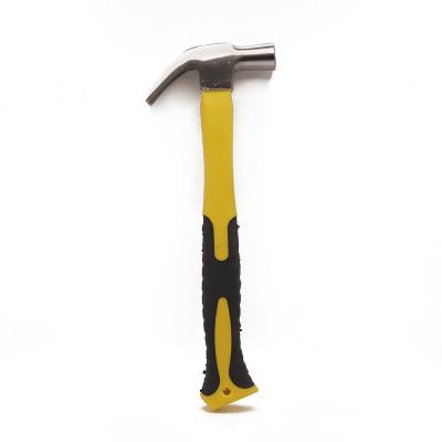 China Cover Fiberglass Handle Hammer GK-E005 British Claw Hammer for sale