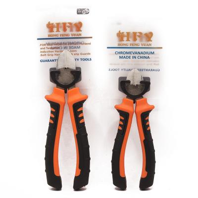 China GK-D005 CRV CUTTING PLIERS NICKEL COATING HANDLE 6