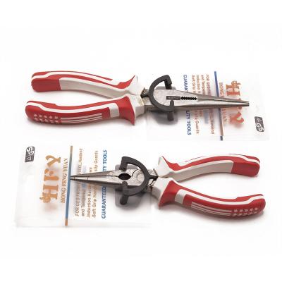 China GK-D012 Mulit-purpose Flag Polishing CRV Long Nose Pliers 6