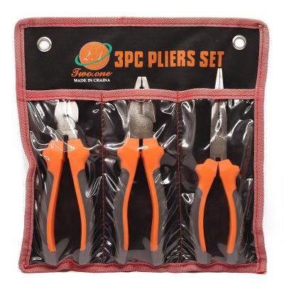 China GK-D020 3pcs LUXURY Pliers Set Professional DIY Tools Tool Kit Good Quality Cheap Price for sale