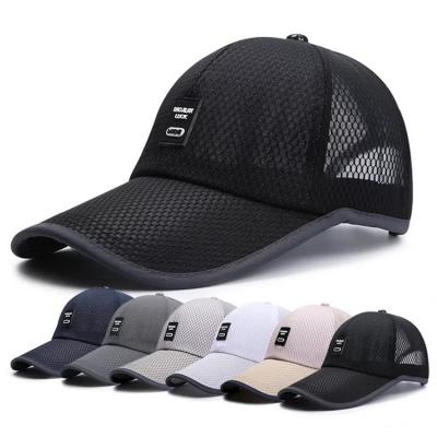 China COMMON Cheap Unisex Sports Mesh Hats Cap Sombreros De Beisbol Hats Net Sports Gorra Malla Baseball Cloth Wave Hat Tennis Cap for sale