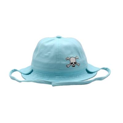 China Foldable Breathable Outdoor Sun Protection Bucket Hat Fishing Hat Baby Fisherman Bucket Hat Custom Made Child for sale