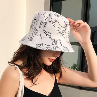 China 100% Breathable Foldable Cotton Packable Bucket Hat Hunting Summer Travel Bucket Hat Cap Fisherman Hat for sale