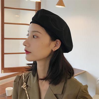 China Cheap Character Beret Hat Cap For Women Felt Beret Sombreros for sale